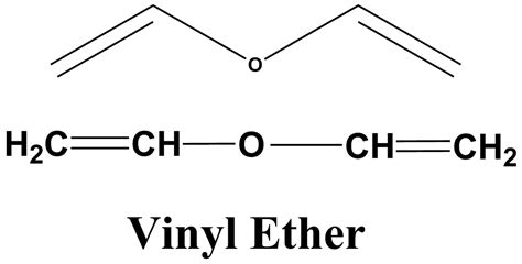molecular structure of propyl vinyl ether